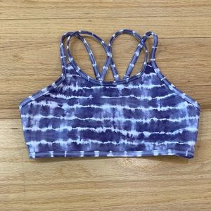 Reversible Athleta girl bikini top